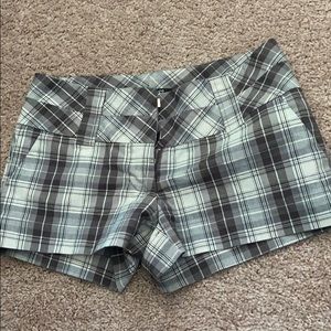 Plaid shorts